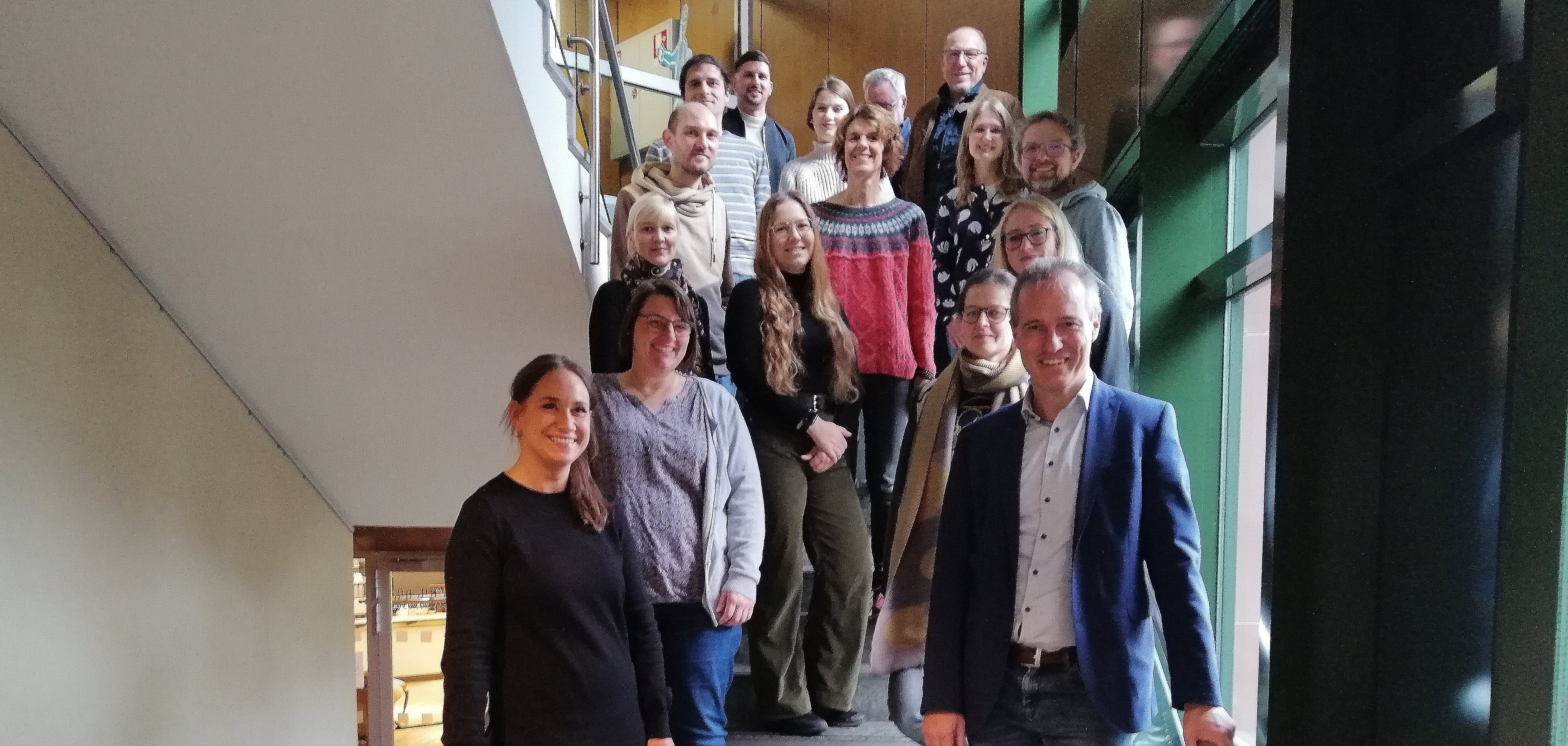 District Administrator Jürgen van der Horst welcomed the representatives of the UNESCO Geoparks and the certification body to the workshop during their visit to the local Geopark GrenzWelten.